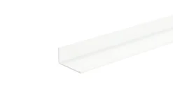 Vinkellist hvit - 25 x 25 mm x 1 meter