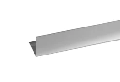 Vinkellist sølv - 15 x 15 mm x 1 meter
